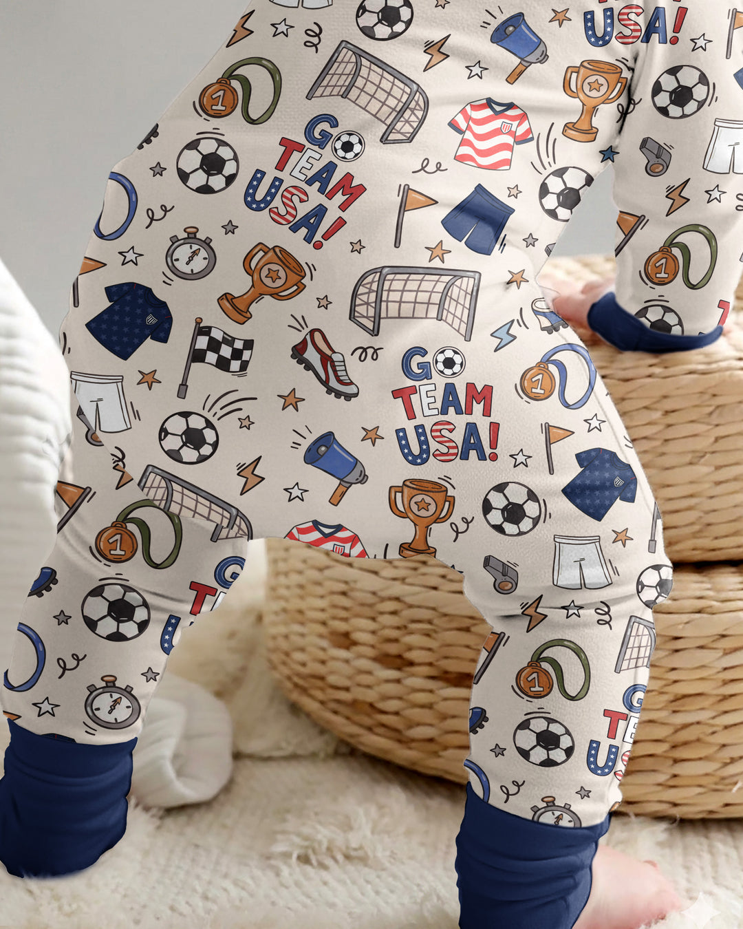 Soccer Go Team USA Bamboo Convertible Zippy