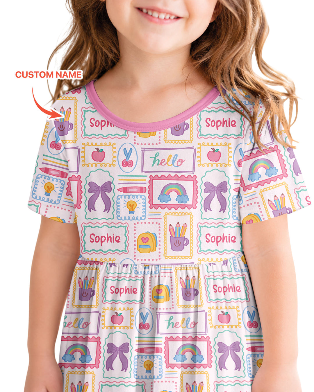 Vorlage Bambus Twirl Kleid