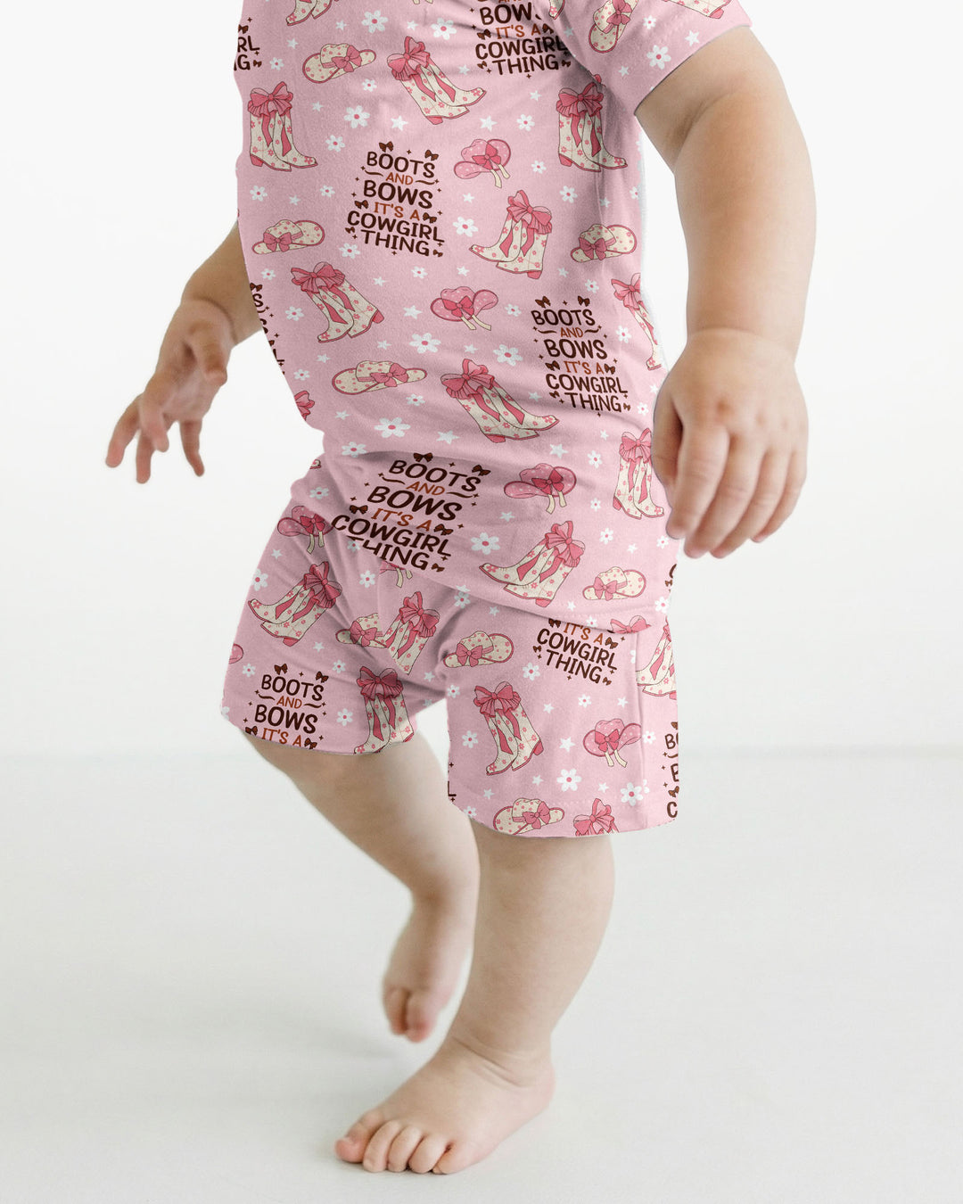 Conjunto de Pijama de Dos Piezas de Bambú con Mangas Cortas y Pantalones Cortos