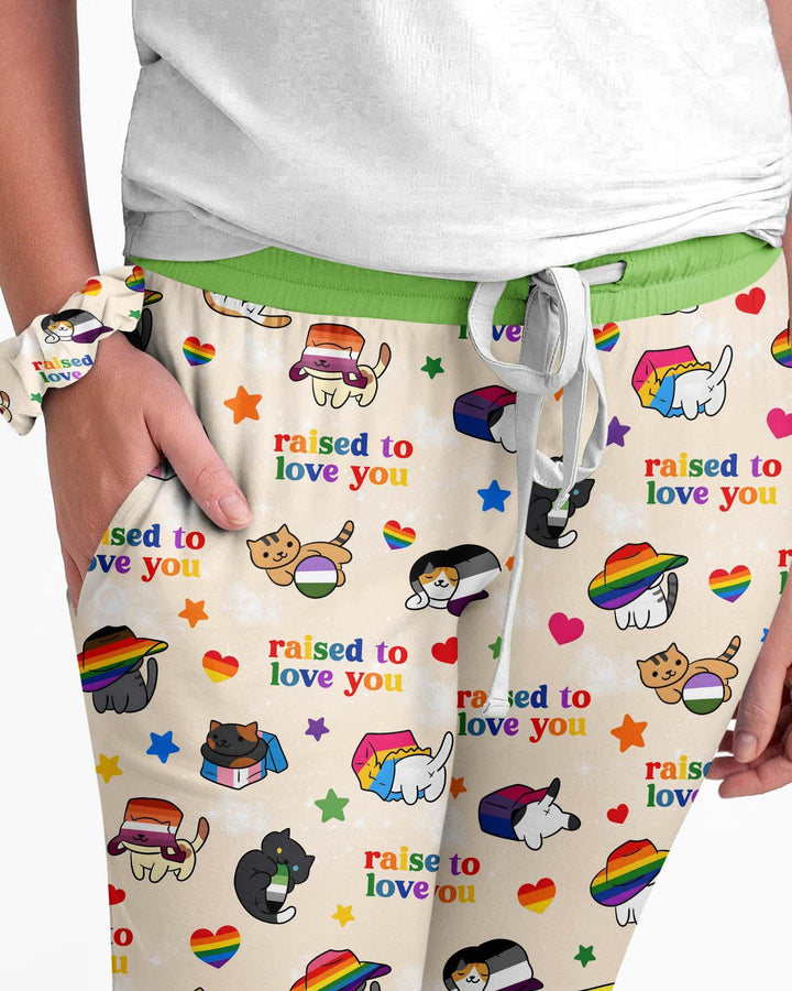 Plantilla de conjunto de pijama de mujer de bambú