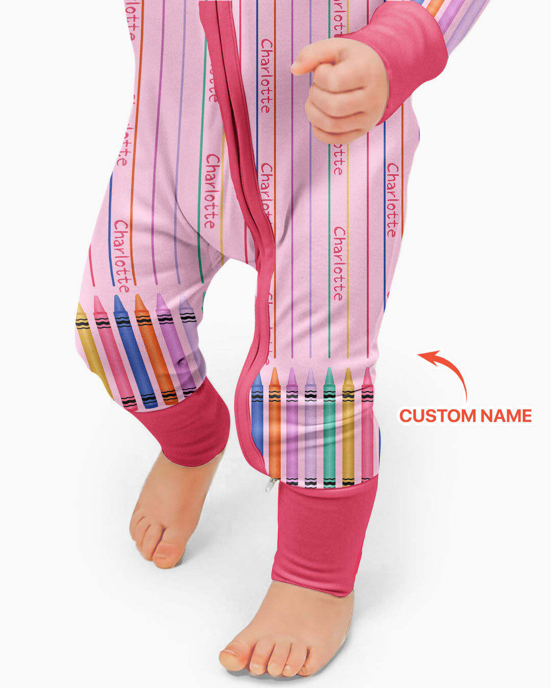 Gerippte Babykleidung mit individuellem Foto - Weich &amp; Skizzenhaft