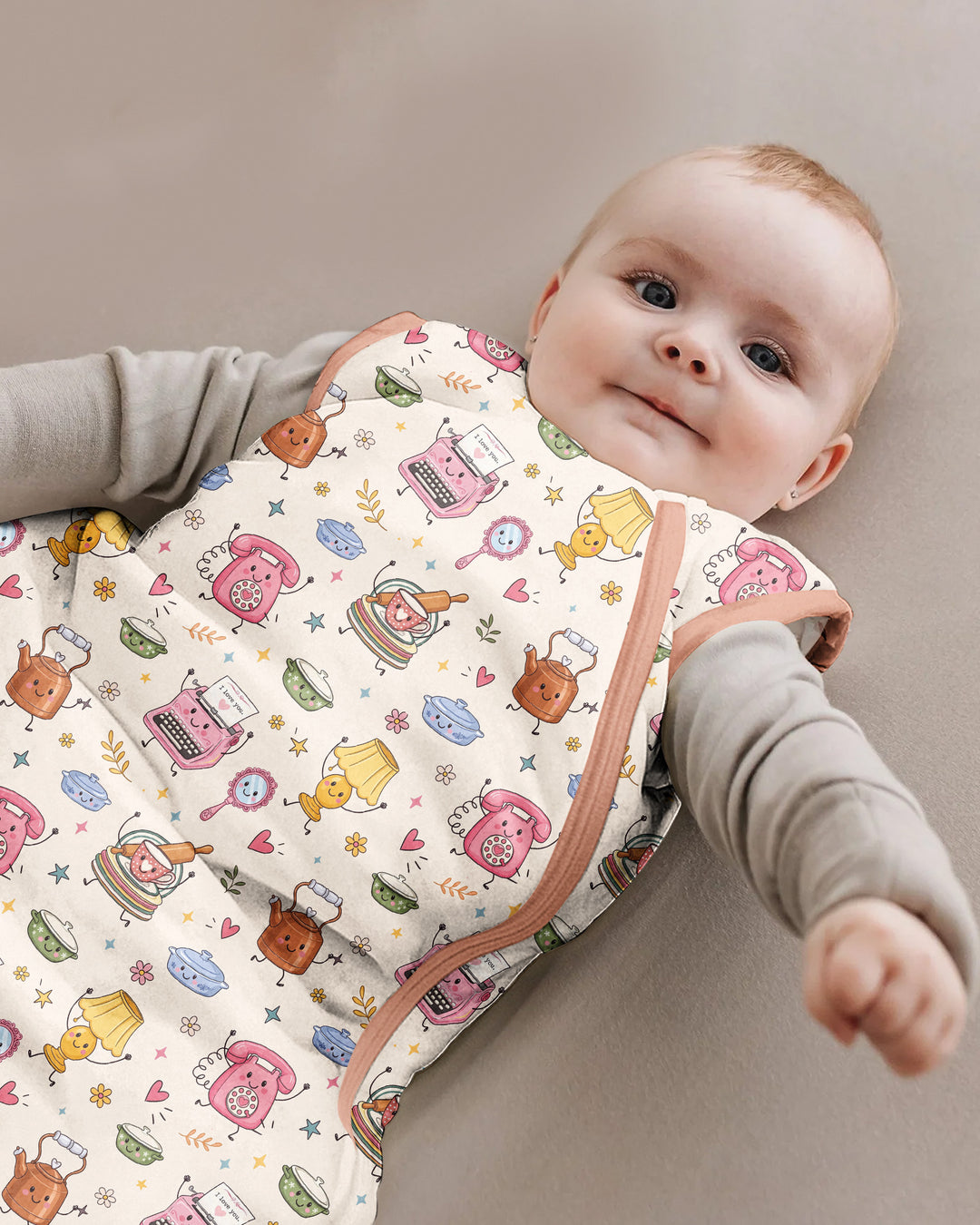 Retro Chasing Toy Bamboo Sleep Bag