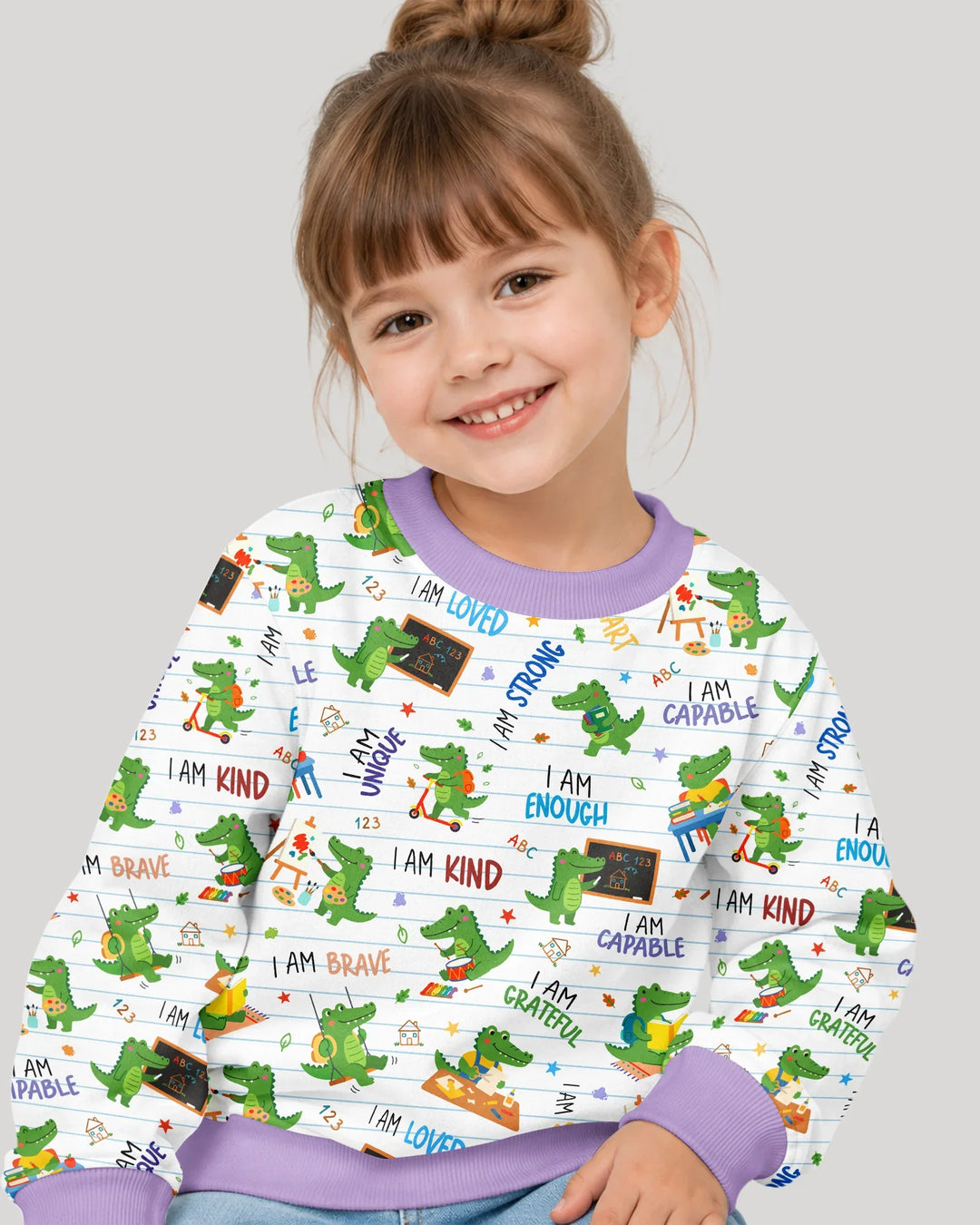 Brave Gator Days Bamboo Crewneck Sweatshirt
