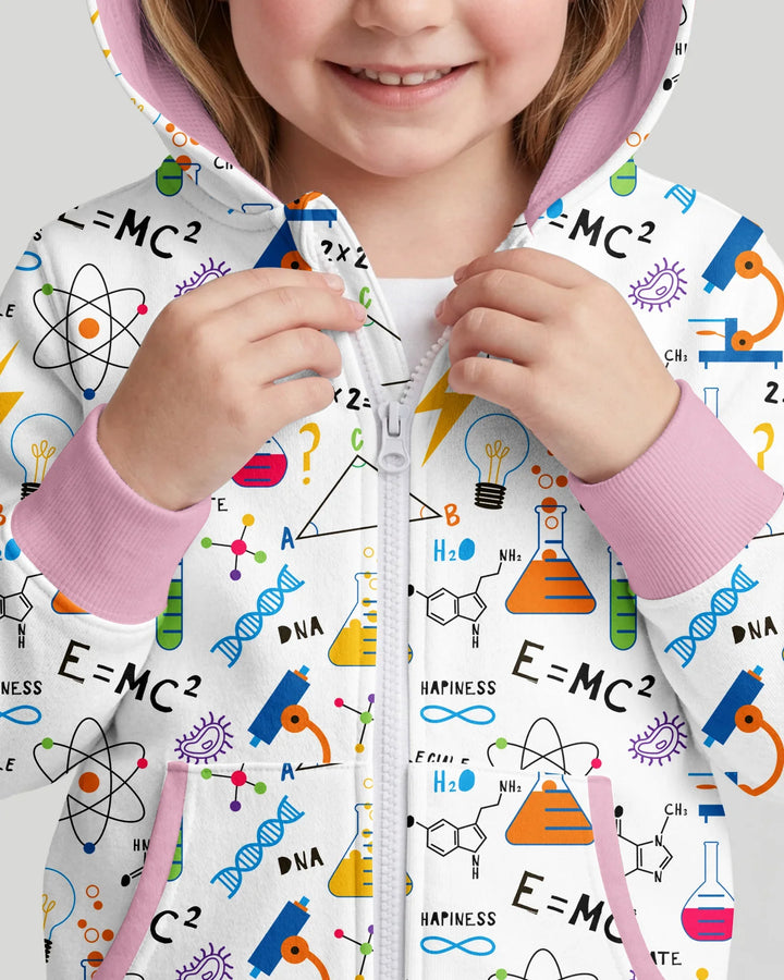 Science Explorer Family Matching Bamboo Zip Hoodie