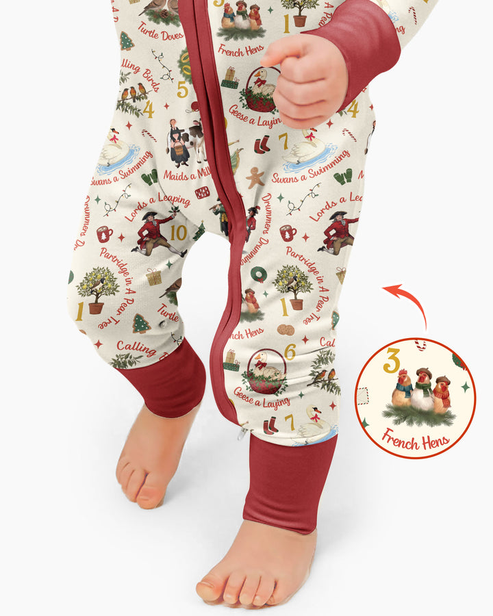 12 Days of Christmas Bamboo Convertible Zippy