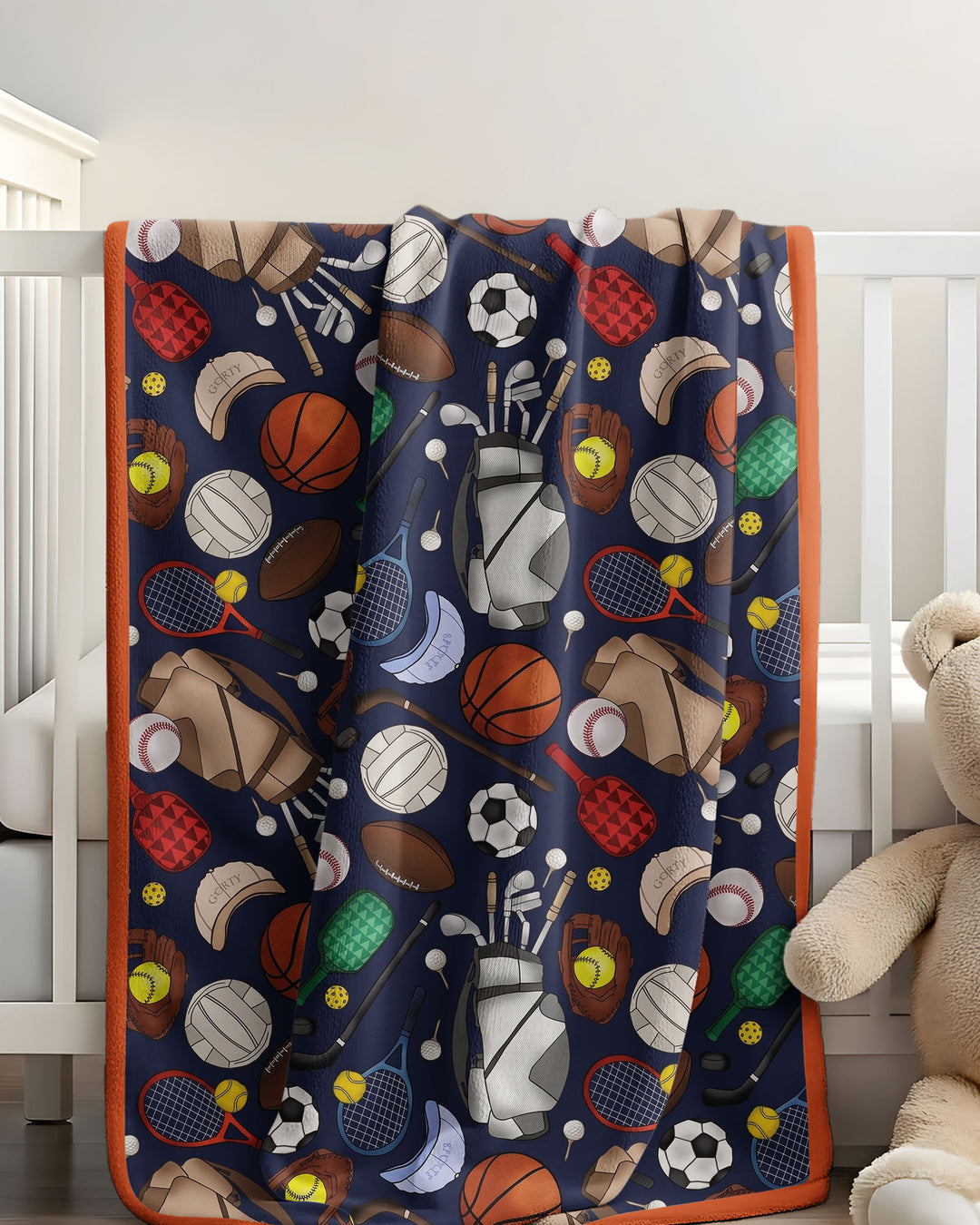 Sports Equipment Bamboo Blanket