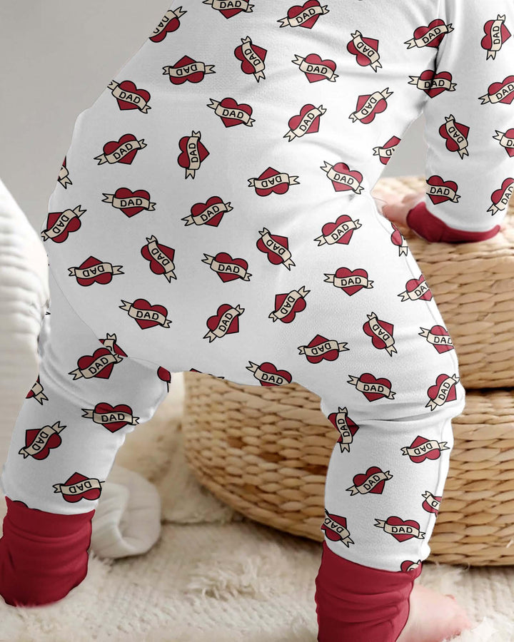 Gerippte Babykleidung mit individuellem Foto - Weich &amp; Skizzenhaft