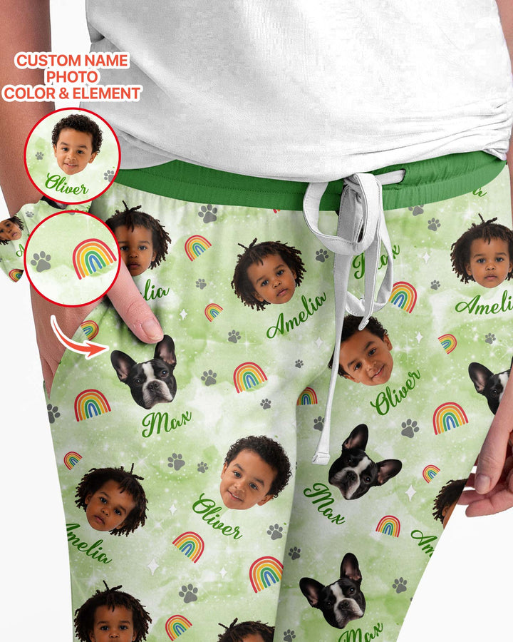 Personalized Family Matching Bamboo Women Pajama Set