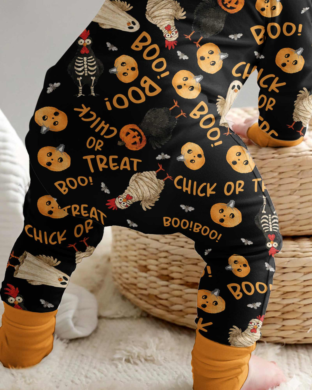 Halloween Chick or Treat Bamboo Convertible Zippy