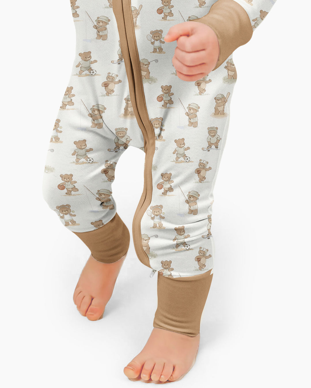Gerippte Babykleidung mit individuellem Foto - Weich &amp; Skizzenhaft