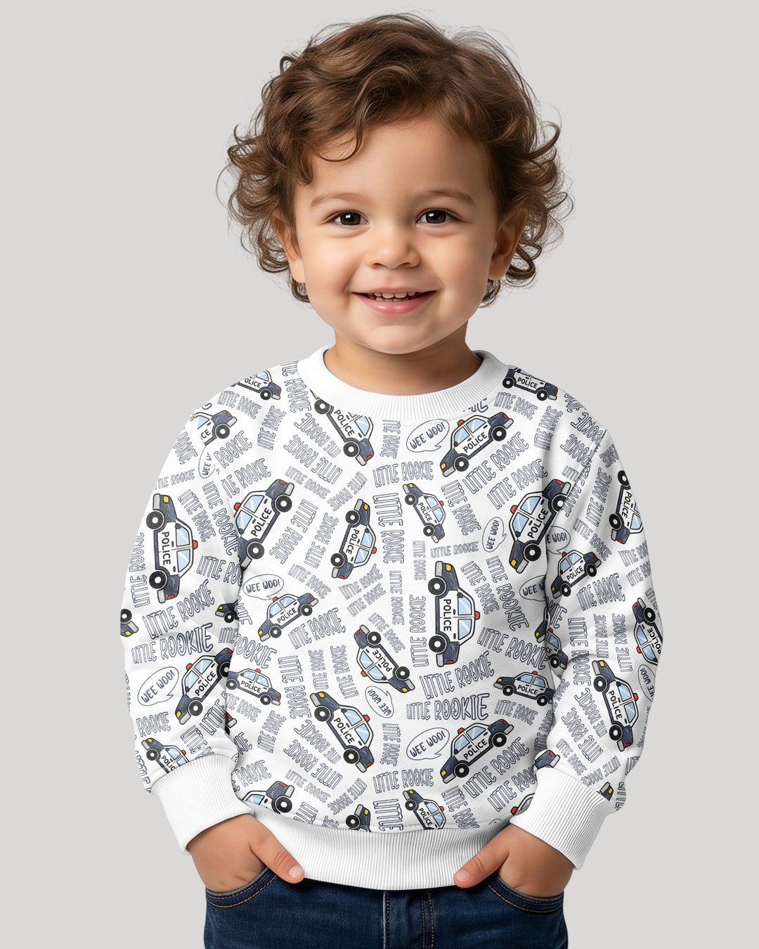 Little Rookie Bamboo Crewneck Sweatshirt