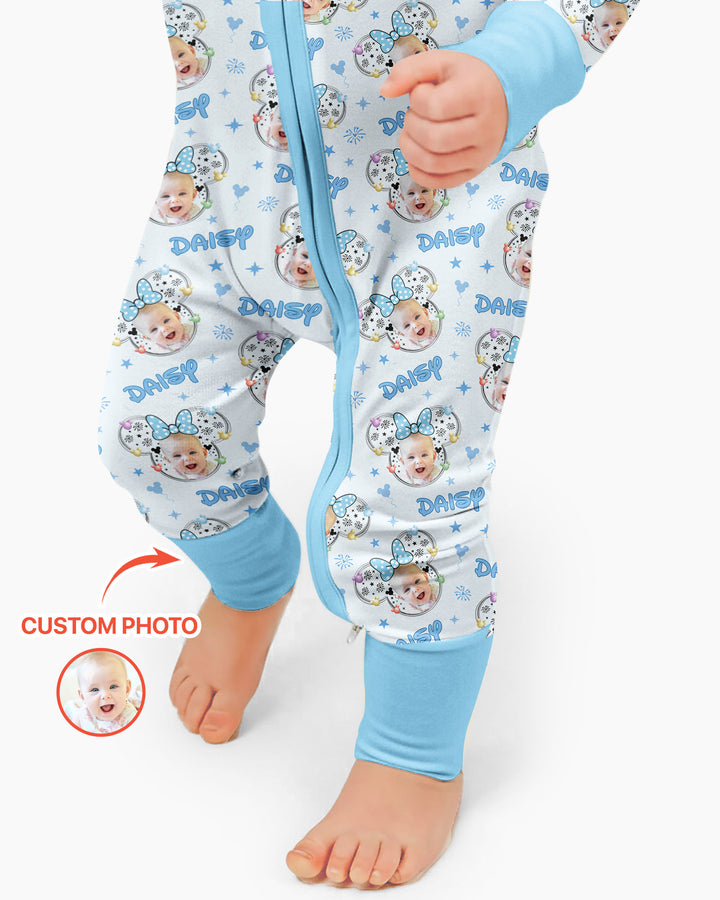 Custom Photo Little Princess Bamboo Convertible Zippy