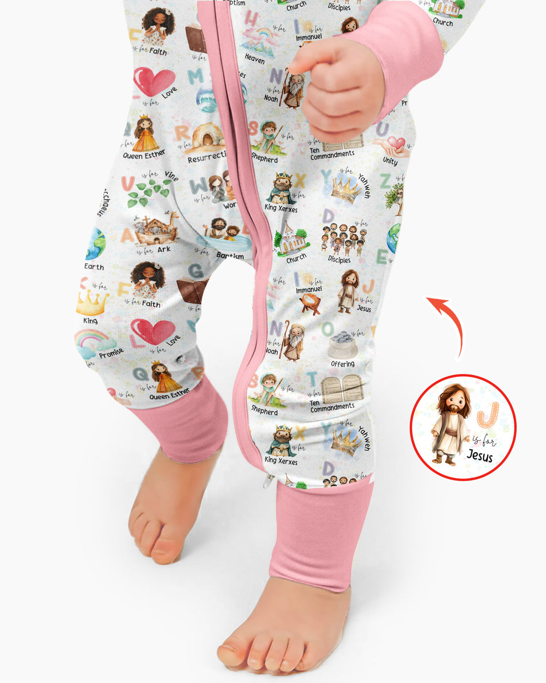 Gerippte Babykleidung mit individuellem Foto - Weich &amp; Skizzenhaft