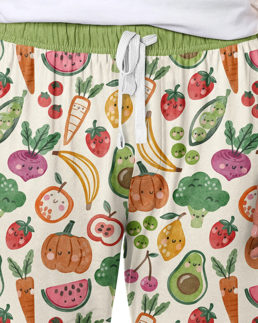 Veggie Friends Family Matching Bamboo Men's Pajama Set