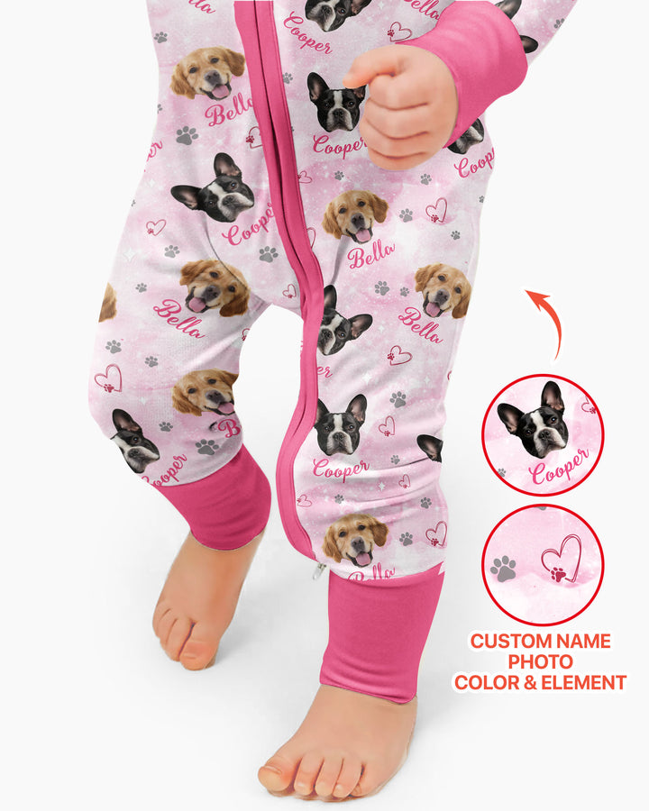 Personalized Family Matching Bamboo Convertible Zippy