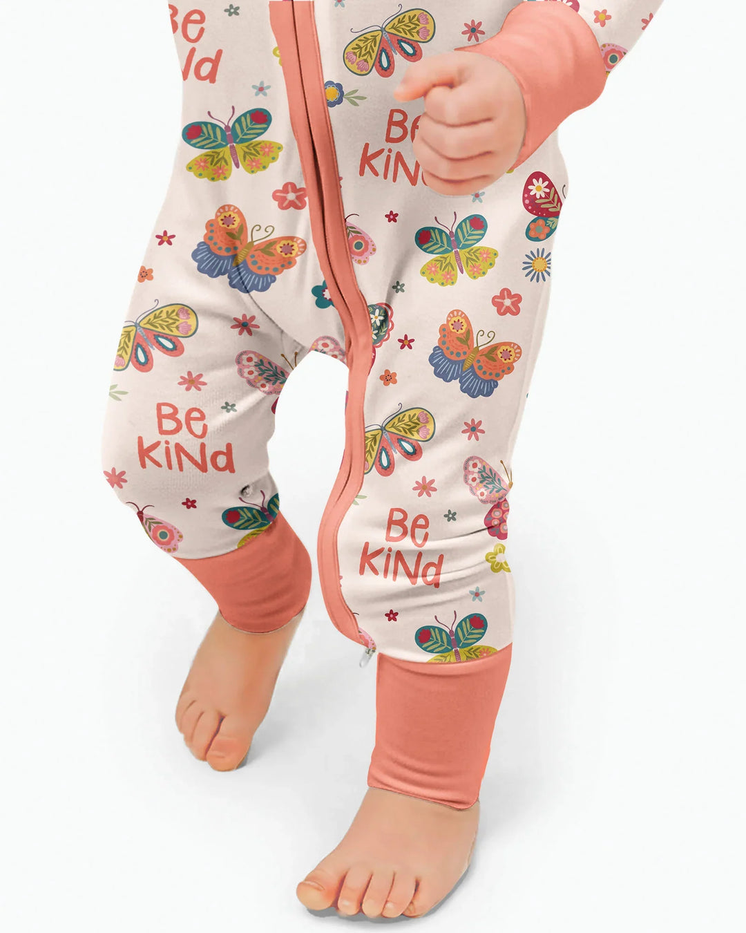 Gerippte Babykleidung mit individuellem Foto - Weich &amp; Skizzenhaft