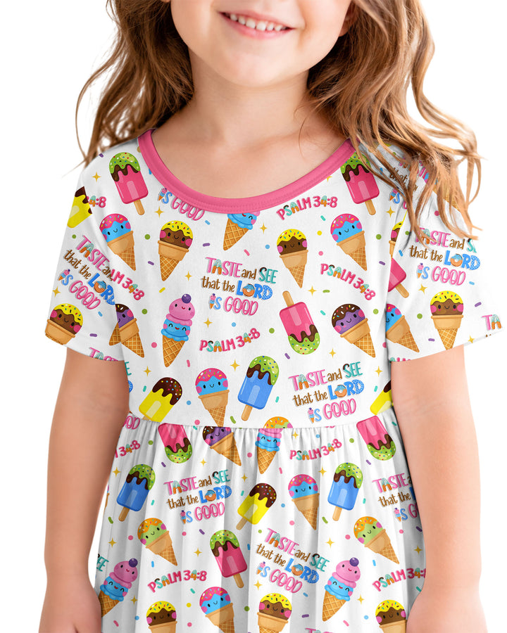 Vorlage Bambus Twirl Kleid