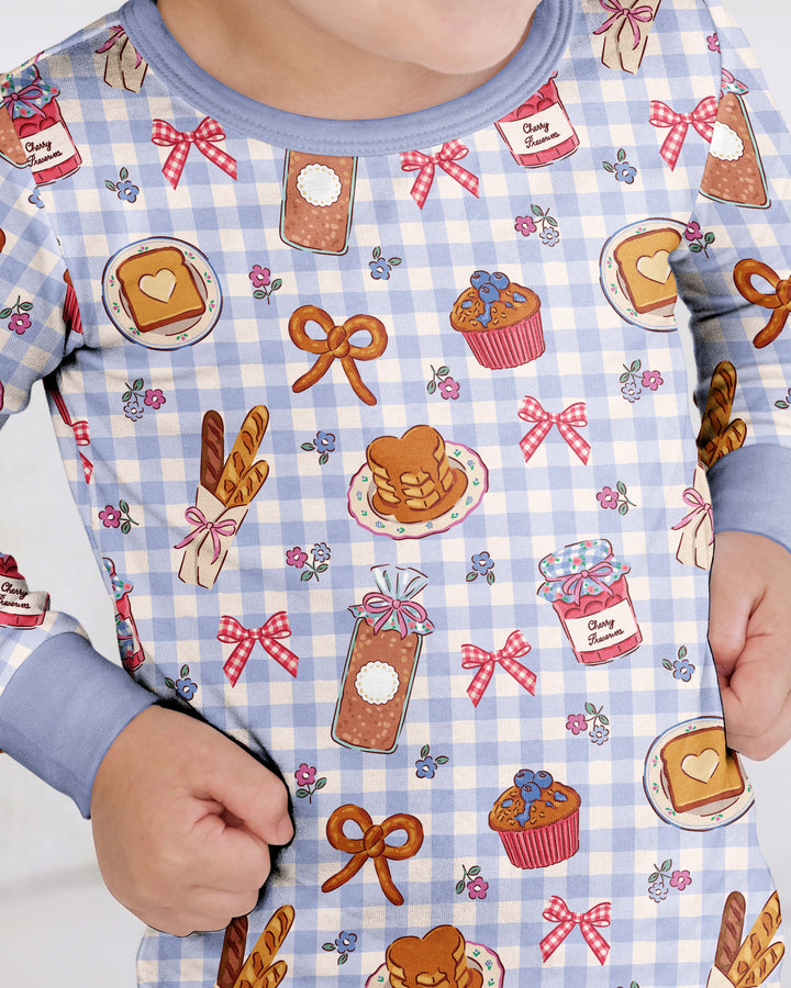 Cottage Pinic Bamboo Two Piece Long Sleeve Pajama Set