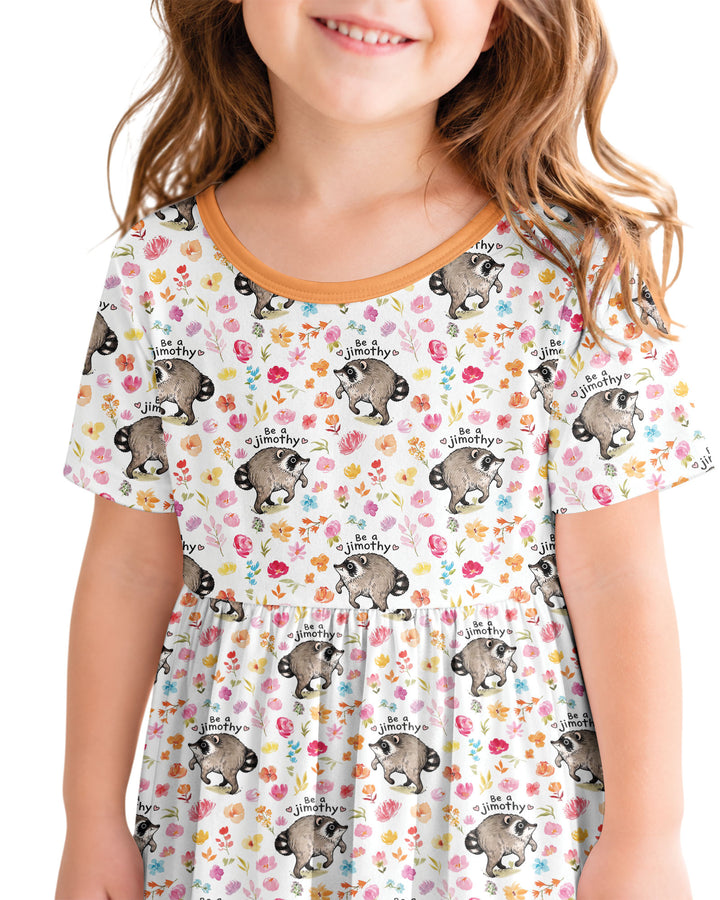 Be A Jimothy Family Matching Bamboo Twirl Dress