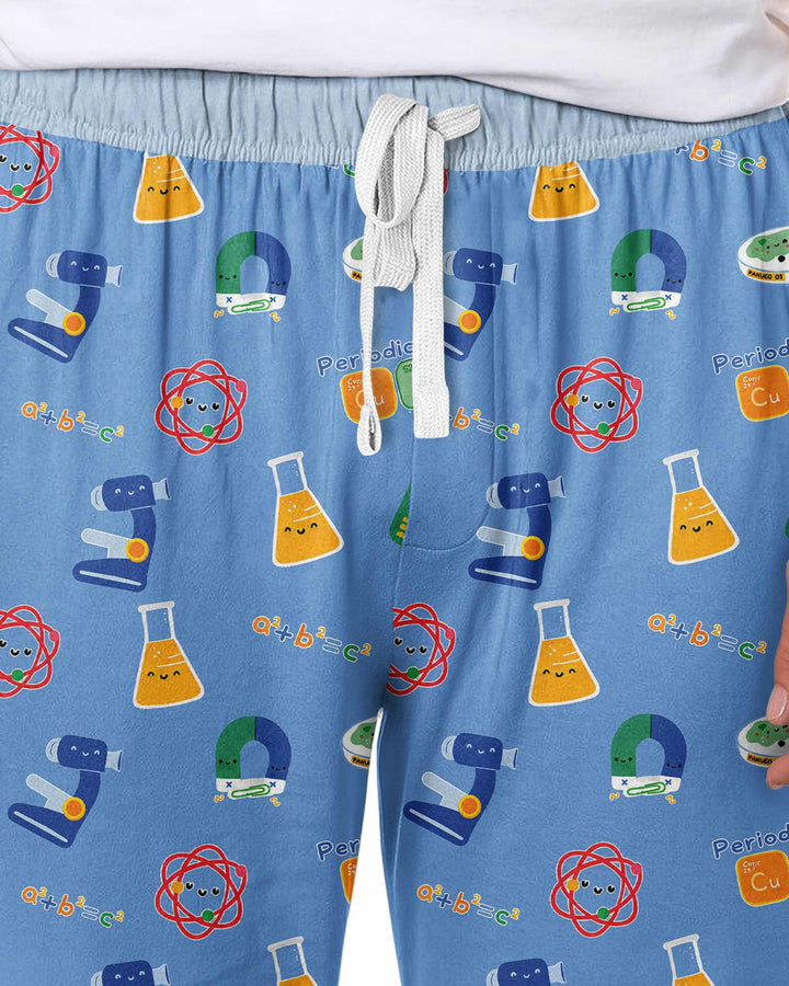 Scientist Lover Family Matching Bamboo Men's Pajama Set