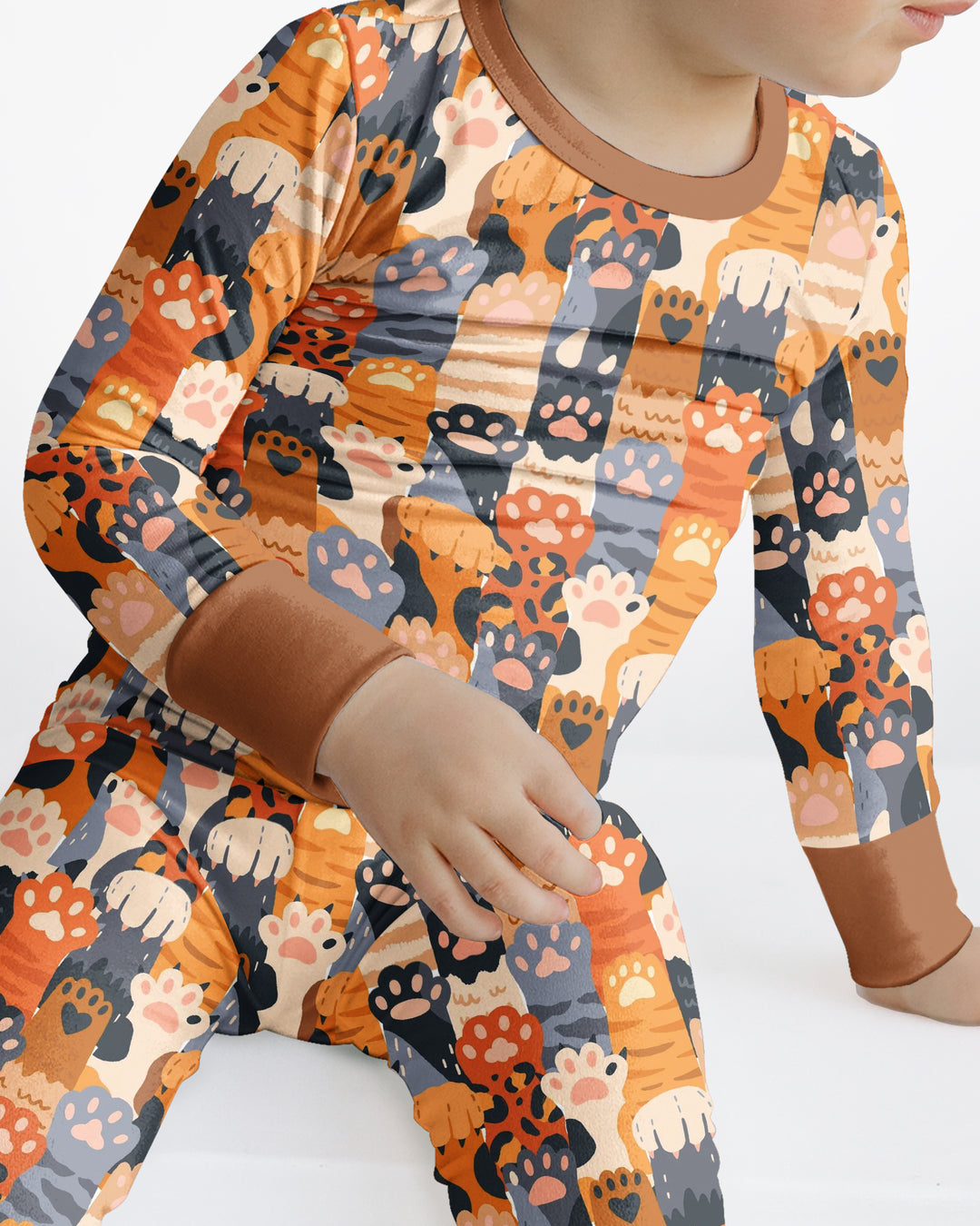 Curious Paws Bamboo Two Piece Long Sleeve Pajama Set