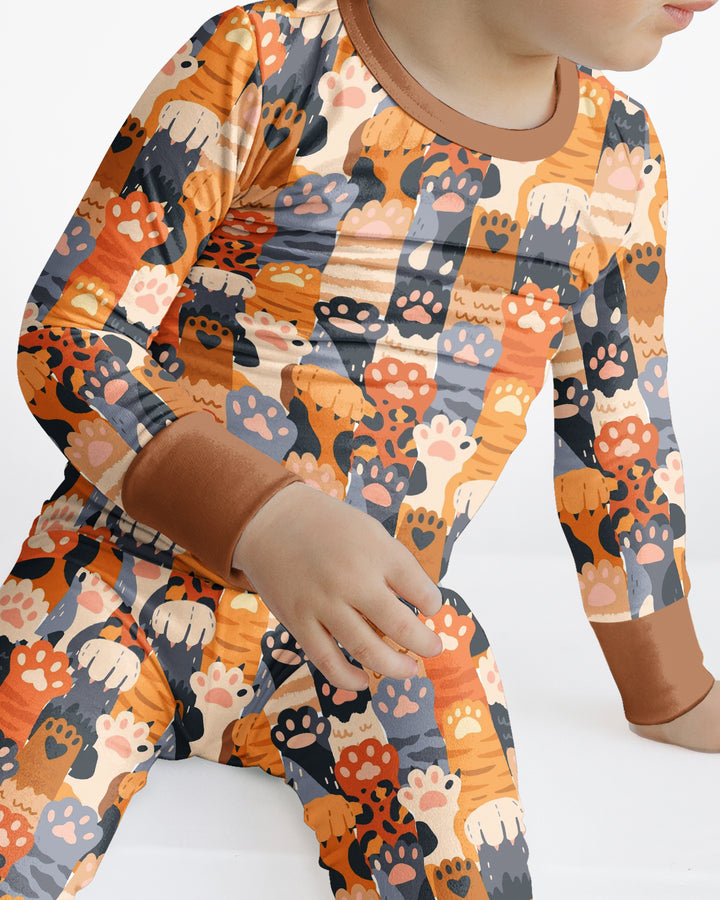 Curious Paws Bamboo Two Piece Long Sleeve Pajama Set