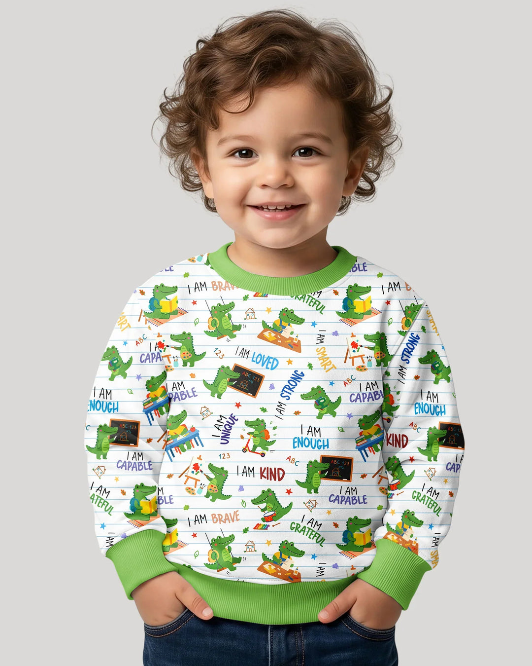 Brave Gator Days Bamboo Crewneck Sweatshirt