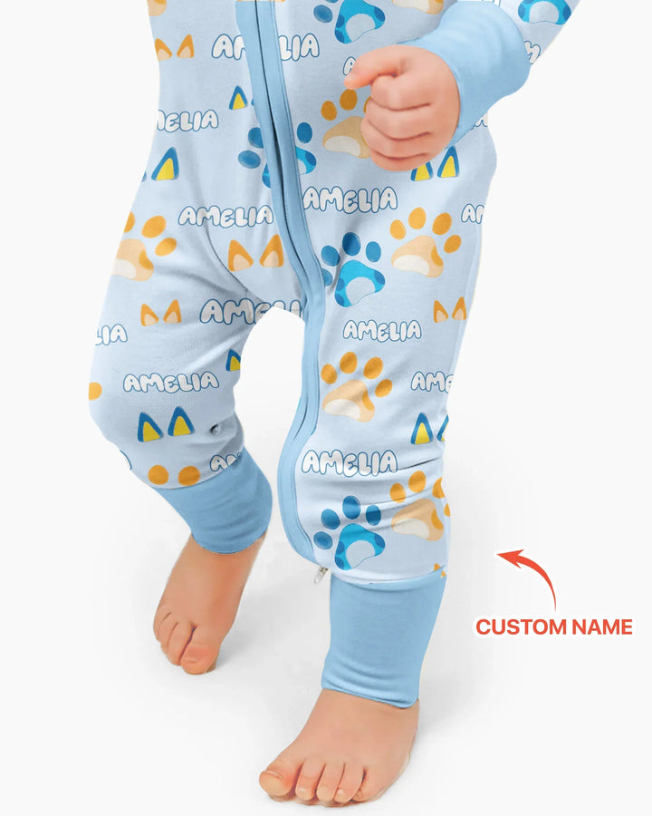 Gerippte Babykleidung mit individuellem Foto - Weich &amp; Skizzenhaft