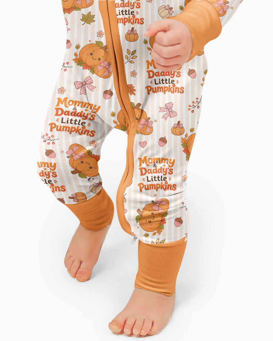 Mommy & Daddy's Little Pumpkins Bamboo Convertible Zippy
