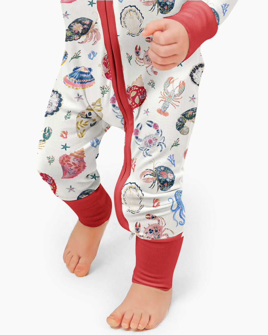 Gerippte Babykleidung mit individuellem Foto - Weich &amp; Skizzenhaft