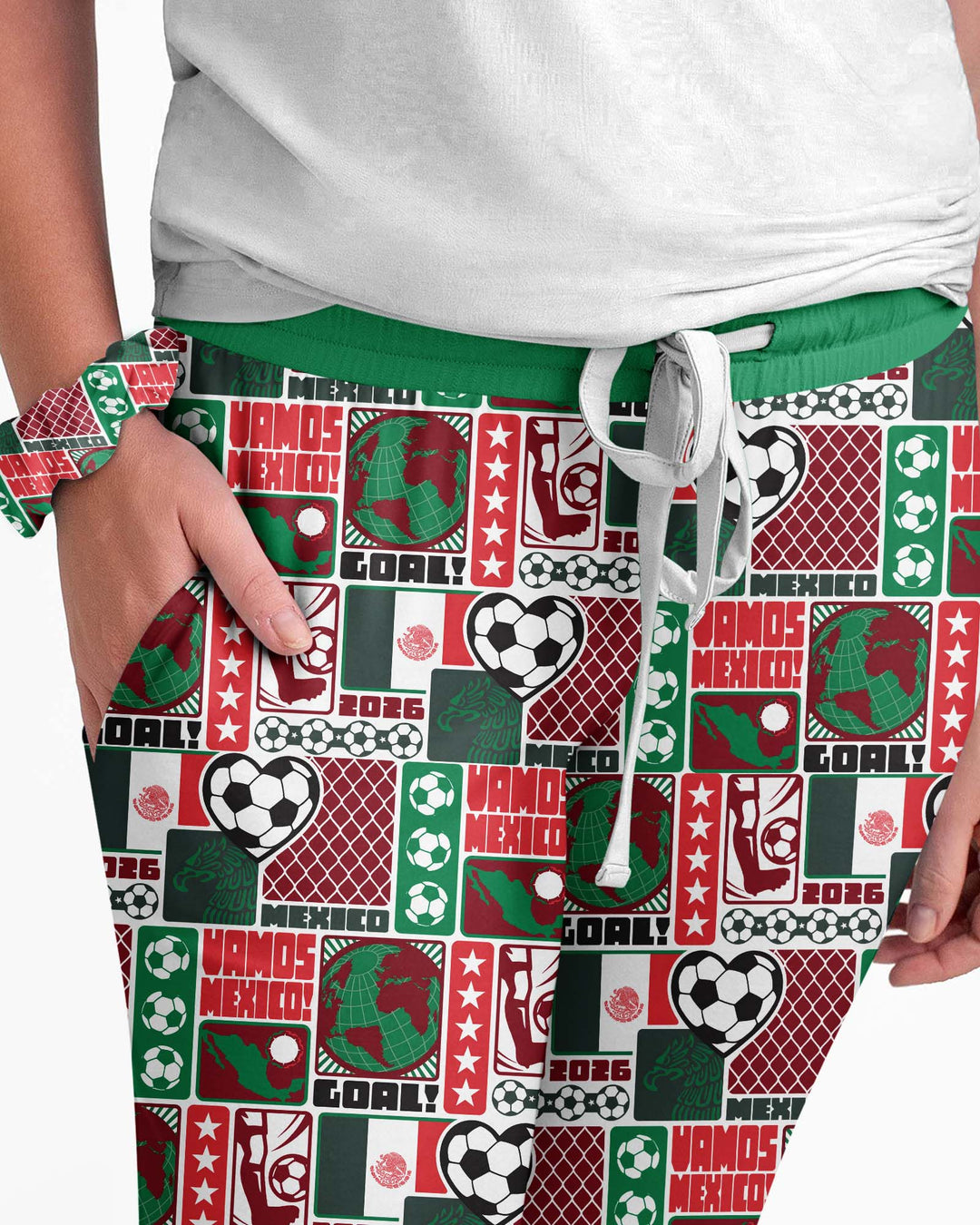 Plantilla de conjunto de pijama de mujer de bambú