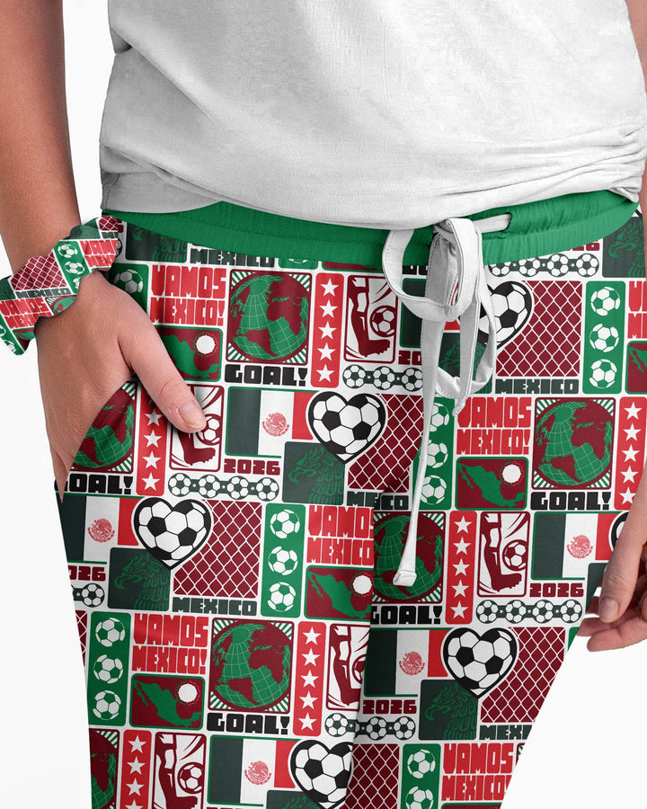 Plantilla de conjunto de pijama de mujer de bambú