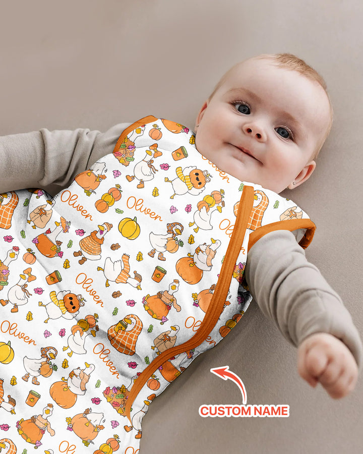 Fall Silly Goose Bamboo Sleep Bag