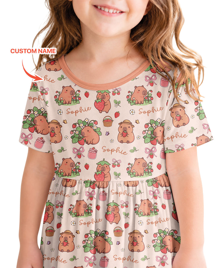 Vorlage Bambus Twirl Kleid