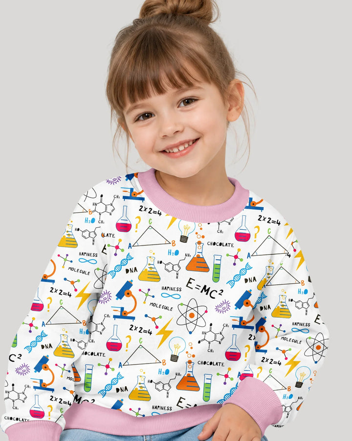 Science Explorer Family Matching Bamboo Crewneck Sweatshirt