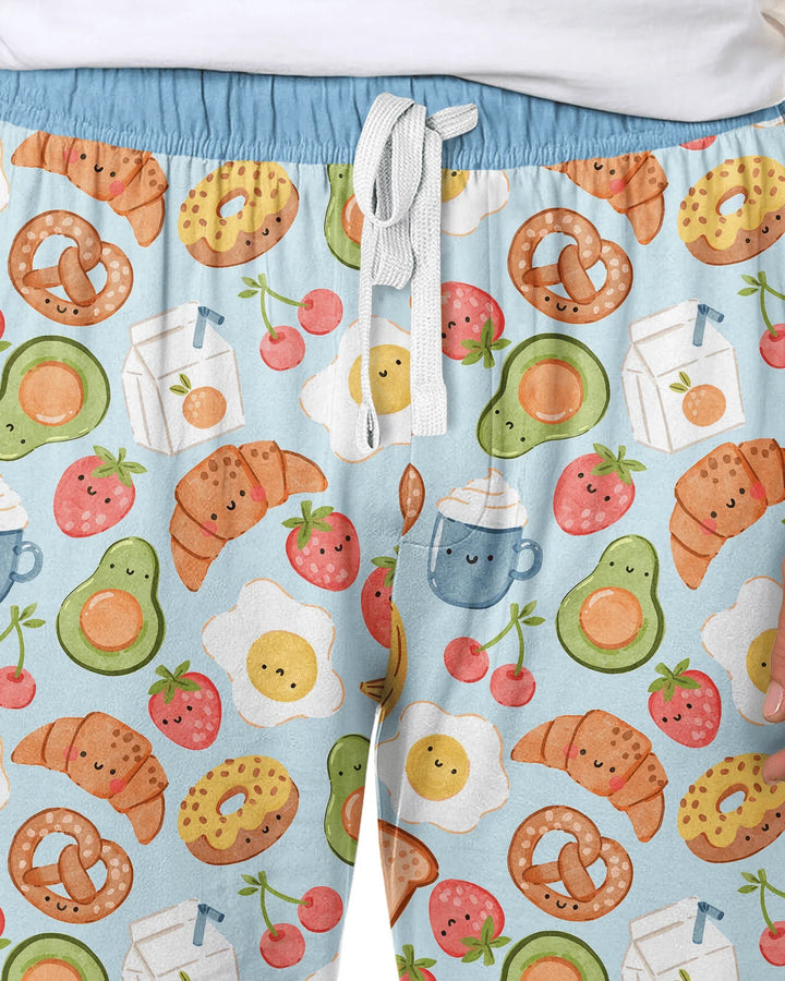 Breakfast Buddies Family Matching Bamboo Men's Pajama Set