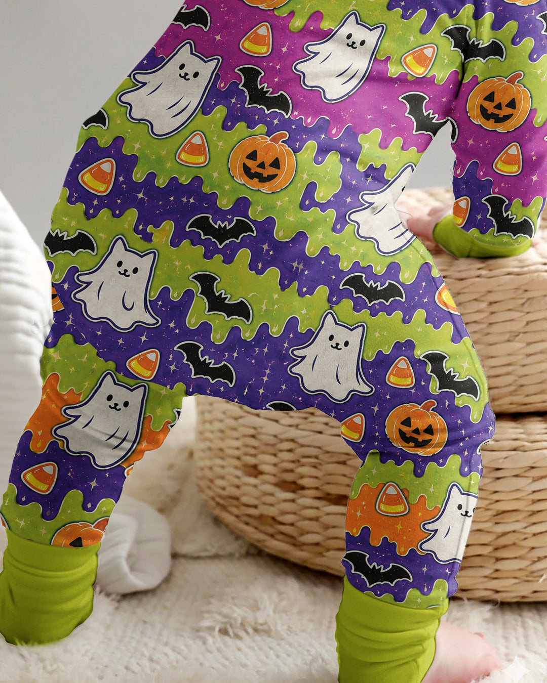 Spooky Slime Cuties Bamboo Convertible Zippy