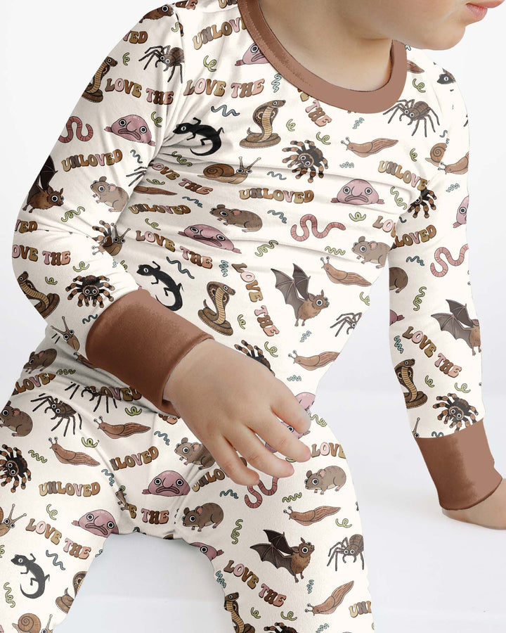 Love The Unloved Bamboo Two Piece Long Sleeve Pajama Set