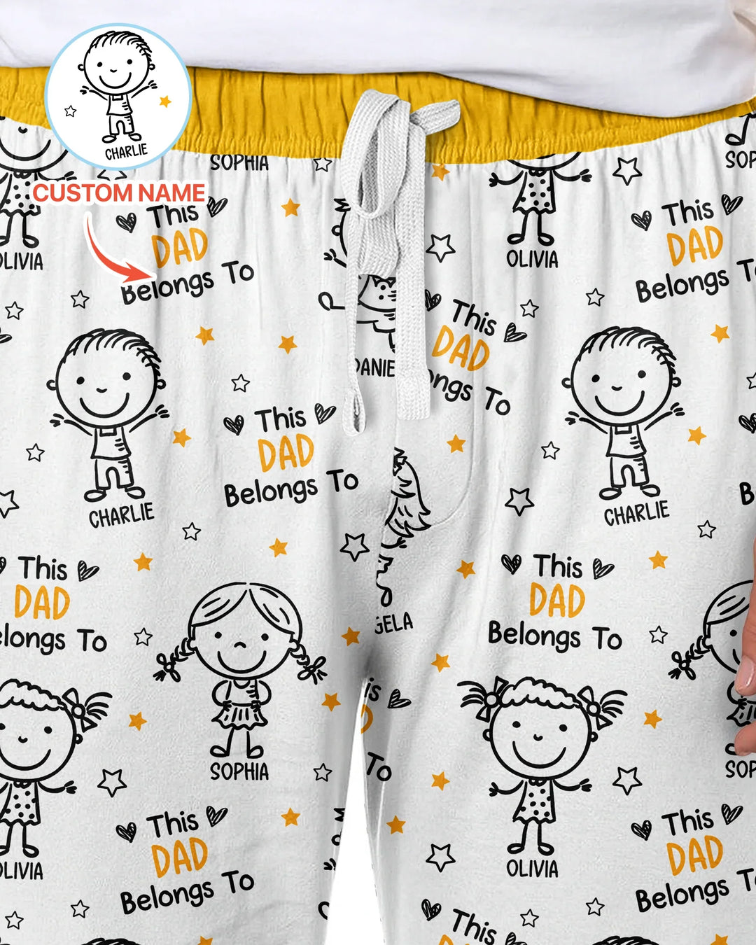 Vorlage Benutzerdefiniertes Herren-Pyjama-Set
