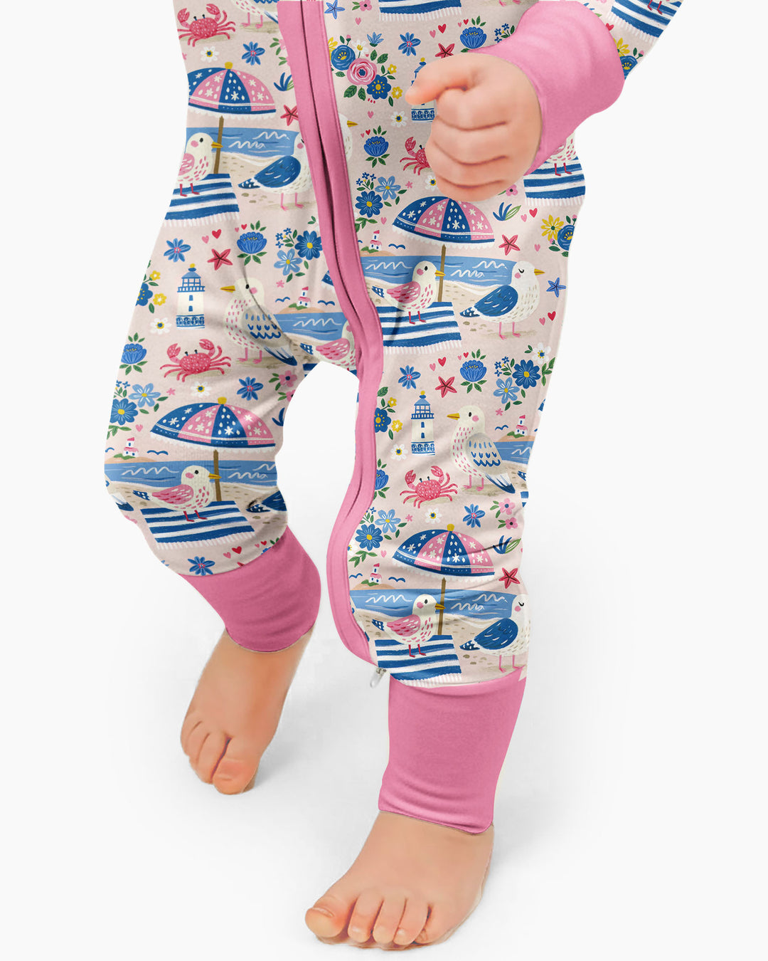 Gerippte Babykleidung mit individuellem Foto - Weich &amp; Skizzenhaft