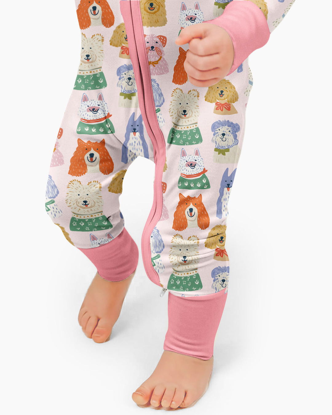 Puppy Portrait Bamboo Convertible Zippy