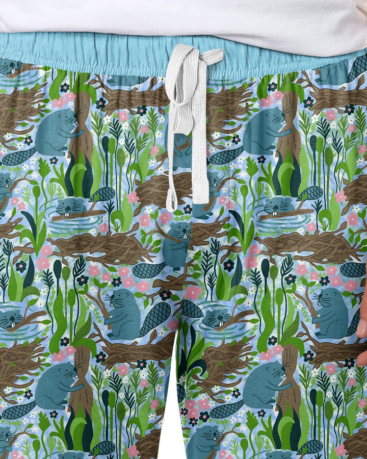 Little Dam Builders Bamboo Men's Pajama Set