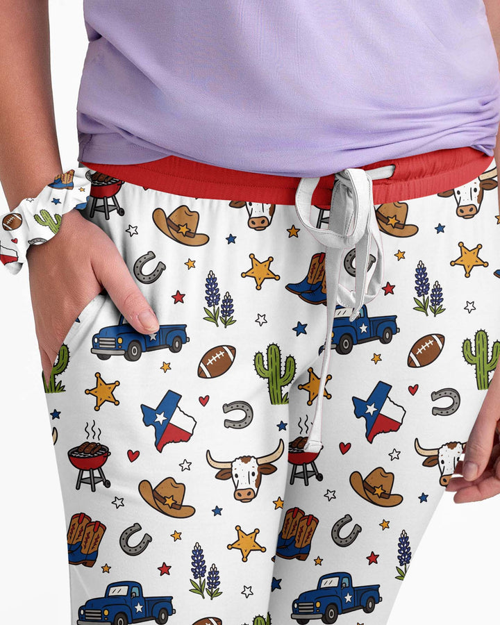 Someone in Texas Loves Me Bamboo Women Pajama Set