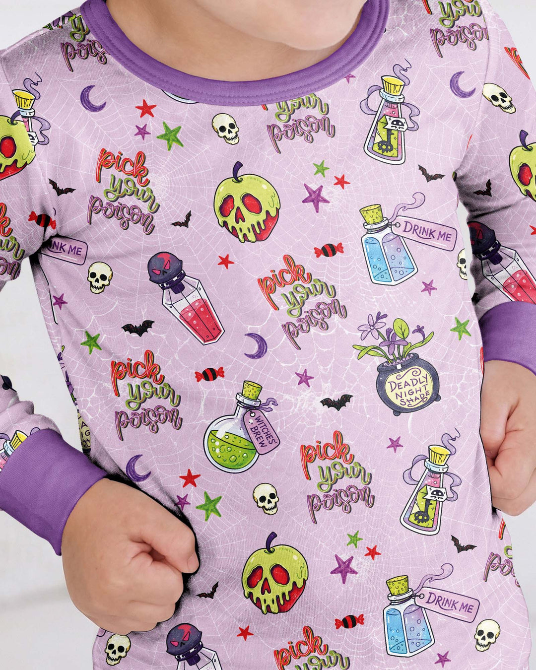 Pick Your Poison Bamboo Two Piece Long Sleeve Pajama Set