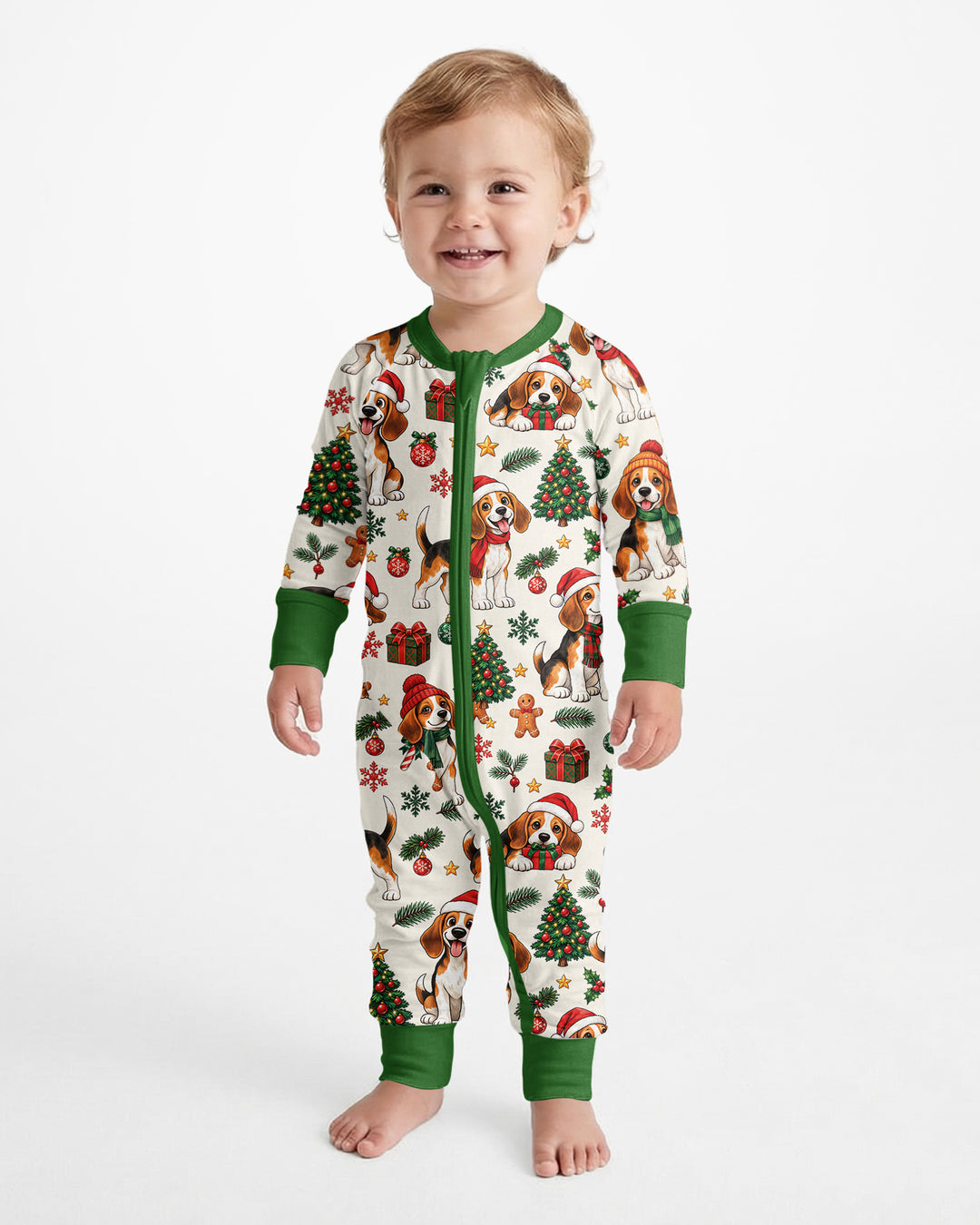 Santa Paws Beagle Bamboo Convertible Zippy