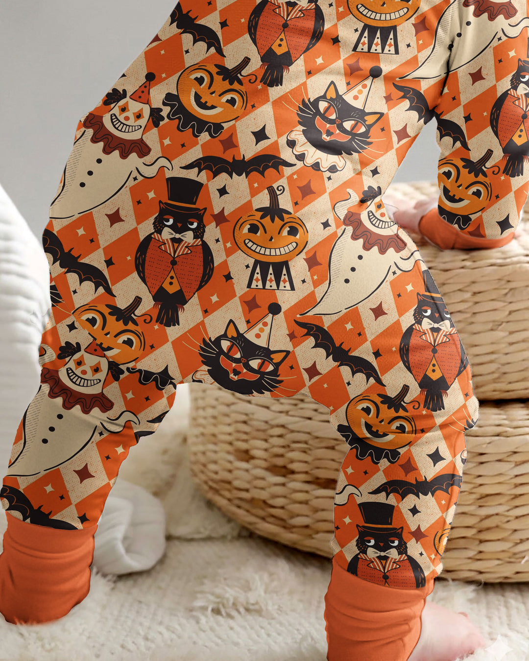 Vintage Halloween Carnival Bamboo Convertible Zippy