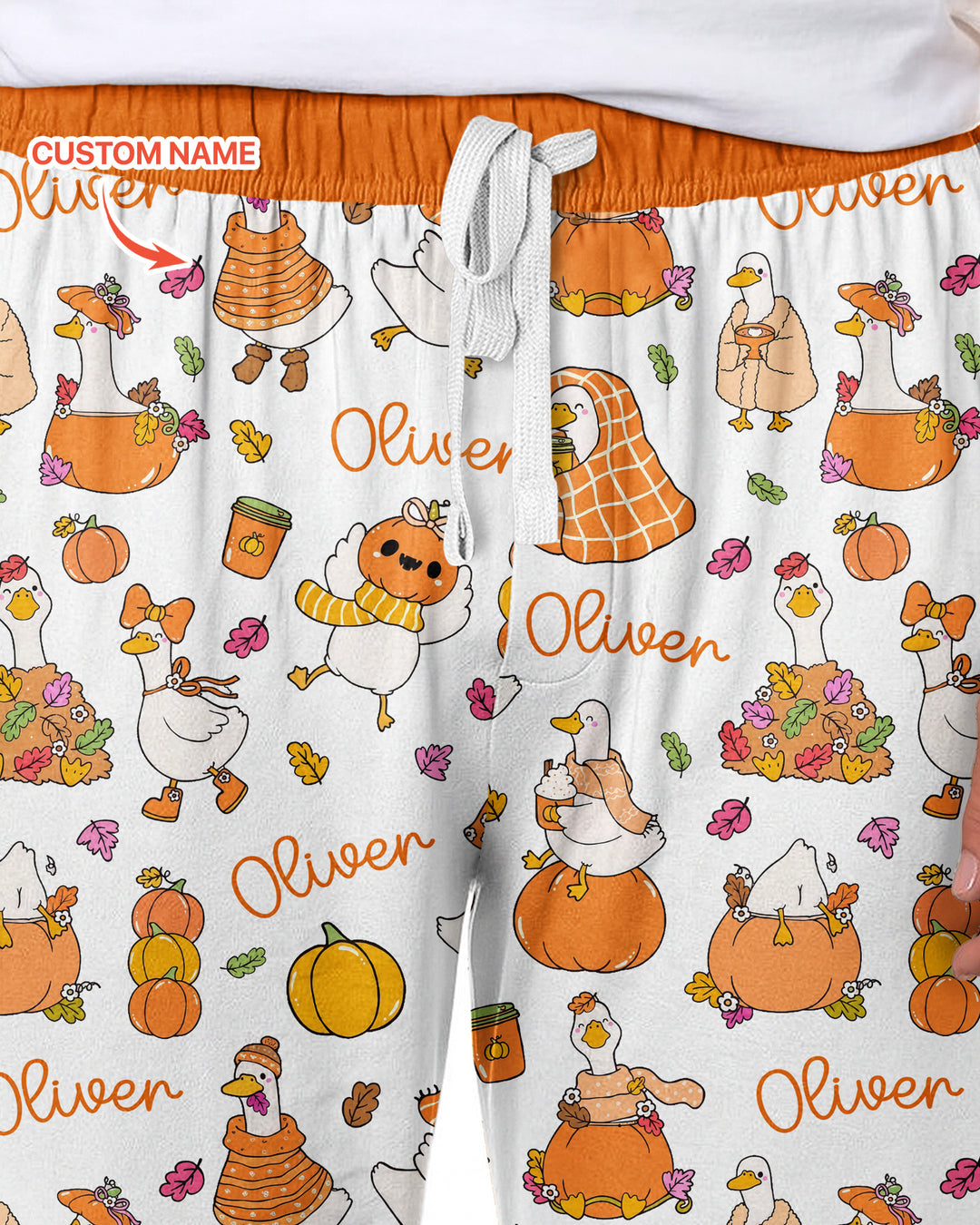 Fall Silly Goose Bamboo Men's Pajama Set