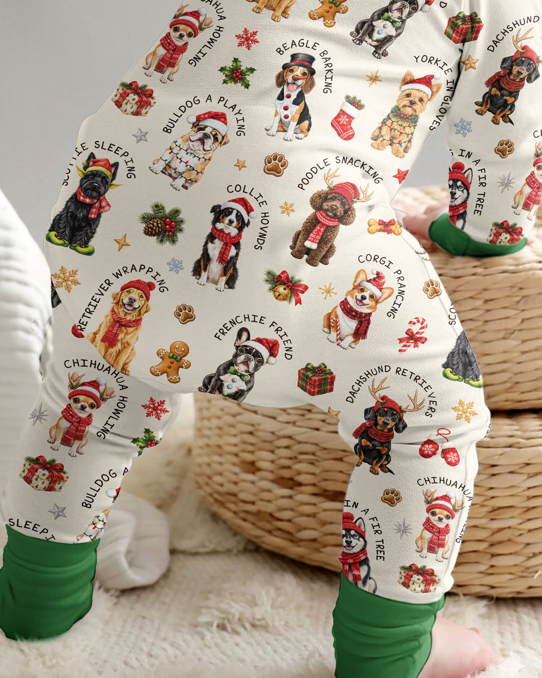 The 12 Dogs Of Christmas Bamboo Convertible Zippy