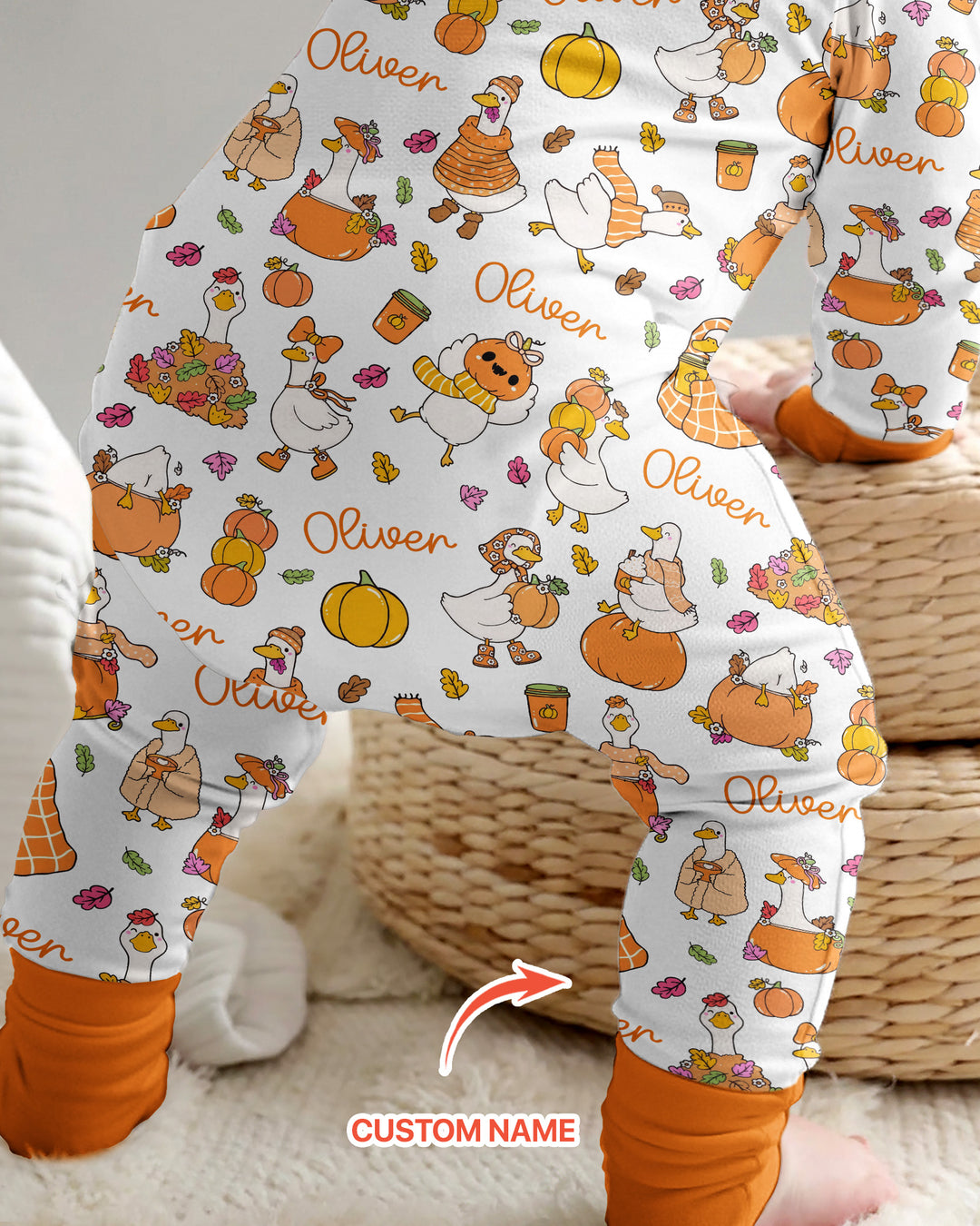 Gerippte Babykleidung mit individuellem Foto - Weich &amp; Skizzenhaft