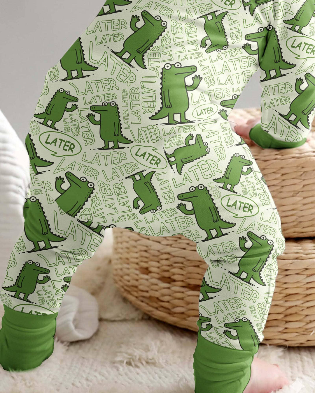 Gerippte Babykleidung mit individuellem Foto - Weich &amp; Skizzenhaft